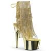 Pleaser - ADORE1017RSF Bottes de plateforme, Pole dance chaussures - Chaussures de pole dance - Couleur or Product image
